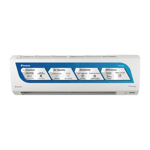 Daikin 1.5 Ton 5 Star Inverter Split AC (Copper, PM 1.0, Apataito Filter, ATKM50UV16VA, White)